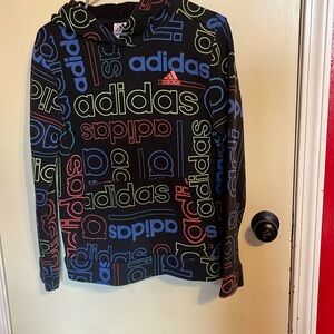 Adidas multi-color boys hoodie